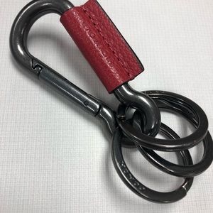 Coach men’s caribeaner key chain
